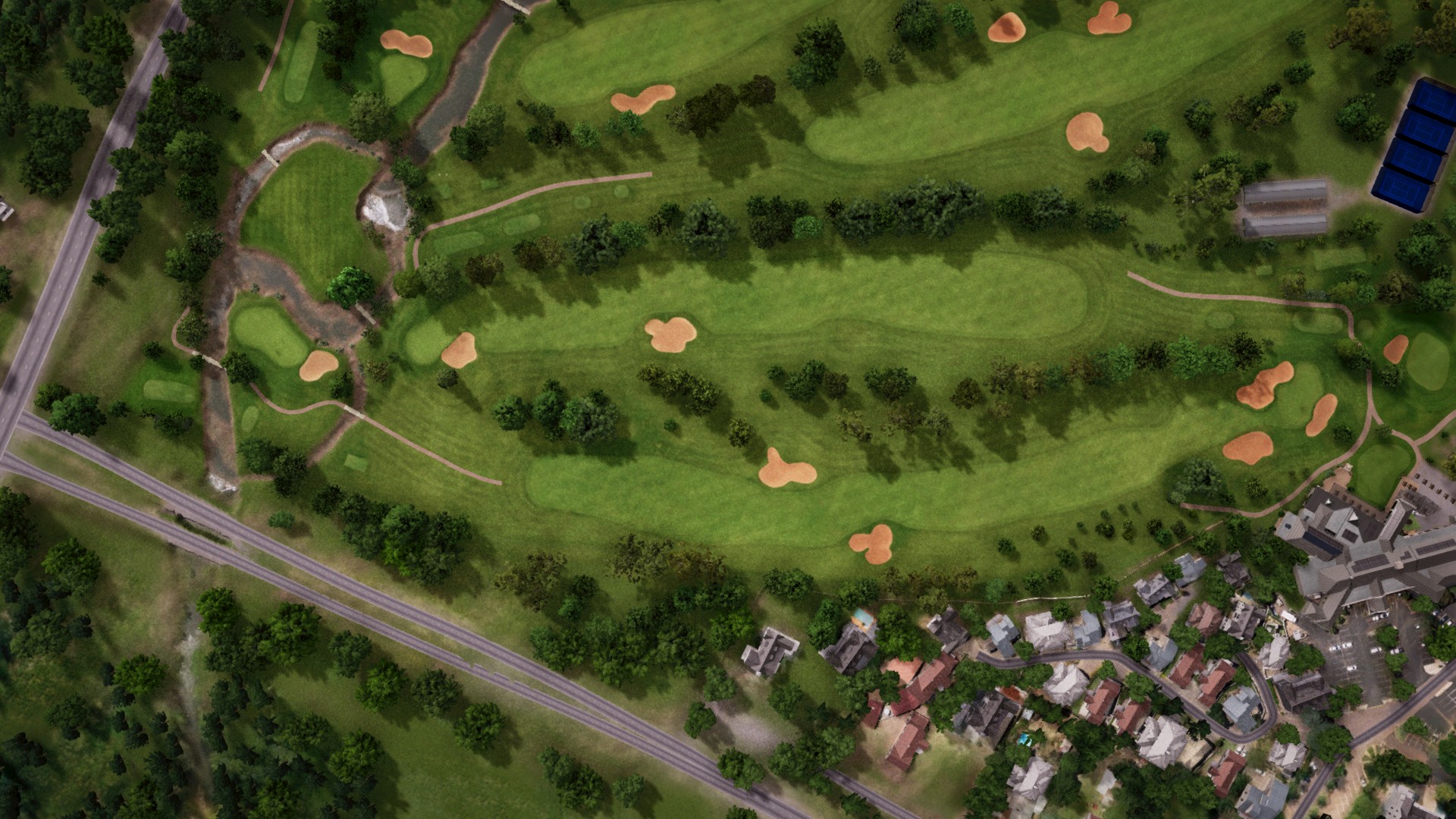 Hole 9 at Zwartkop CC
